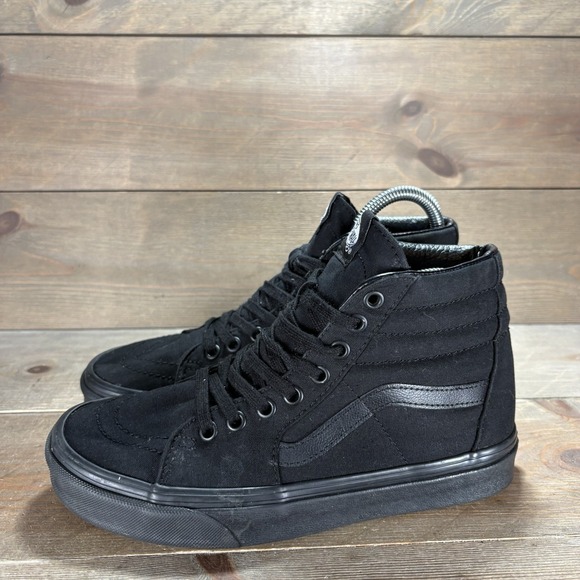 Vans Shoes - vans SK8 HI womens size 7 shoes black athletic skate sneakers